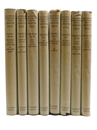 THE STANDARD EDITION OF THE COMPLETE PSYCHOLOGICAL WORKS OF SIGMUND FREUD VOLUME I-XXIV; Complete. Sigmund Freud.