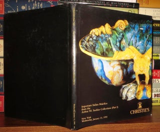 CHRISTIE'S NEW YORK - SALE CATALOGUE AUCTION JANUARY 13,1993 - IMPORTANT ITALIAN MAIOLICA FROM THE M.SACLER COLLECTIONS ( PART I )