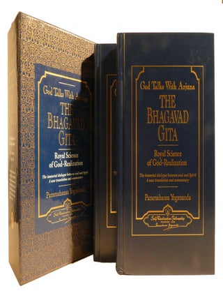 GOD TALKS WITH ARJUNA - THE BHAGAVAD GITA 2-VOLUME SET; Royal Science of God-Realization