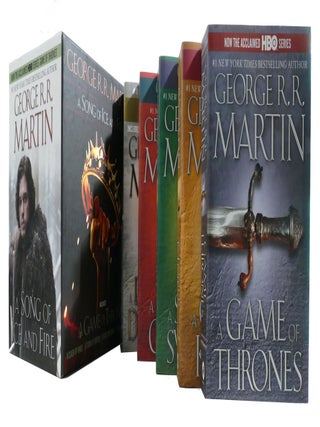 A SONG OF ICE AND FIRE 5-BOOK SET; A Game of Thrones, a Clash of Kings, a Storm of Swords, a...