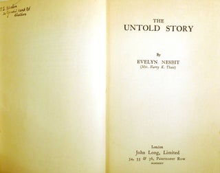 THE UNTOLD STORY; Startling Revelations on a World Famous Murder Trial