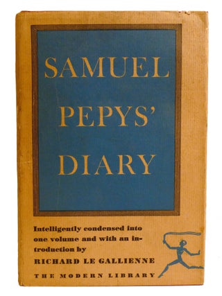 SAMUEL PEPYS' DIARY