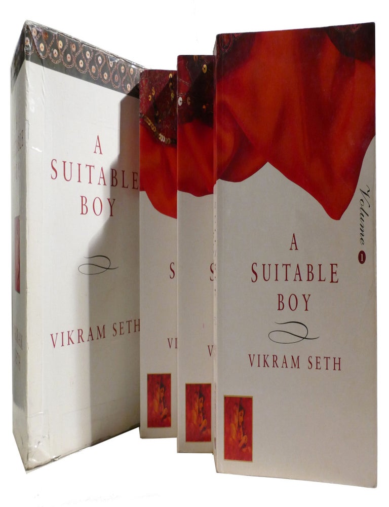Item #602821 A SUITABLE BOY, VOLUMES 1-3. Vikram Seth.