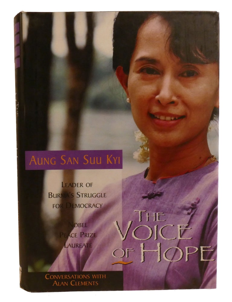 Item #602963 THE VOICE OF HOPE; Conversations with Alan Clements. Aung San Suu Kyi.