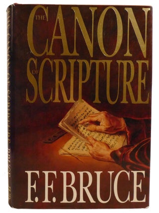 THE CANON OF SCRIPTURE