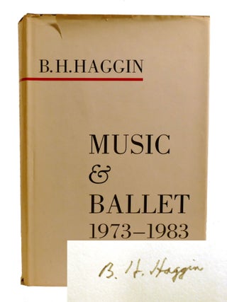 MUSIC AND BALLET, 1973-1983; Signed