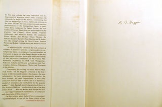 MUSIC AND BALLET, 1973-1983; Signed