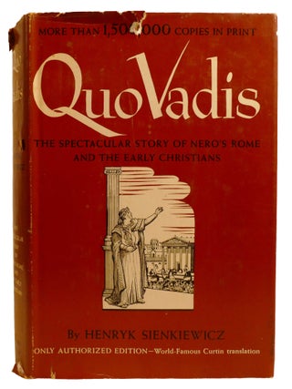QUO VADIS; The Spectacular Story of Nero's Rome and the Early Christians Authrized Edition