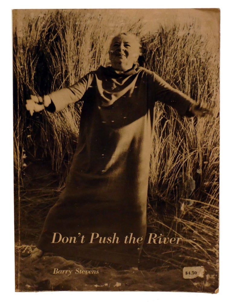 Item #603497 DON'T PUSH THE RIVER; (It Flows by Itself). Barry Stevens.