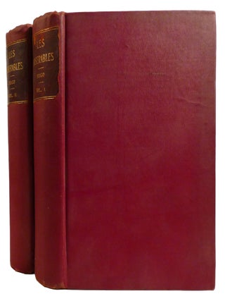 LES MISERABLES 2-VOLUME SET. Victor Hugo.