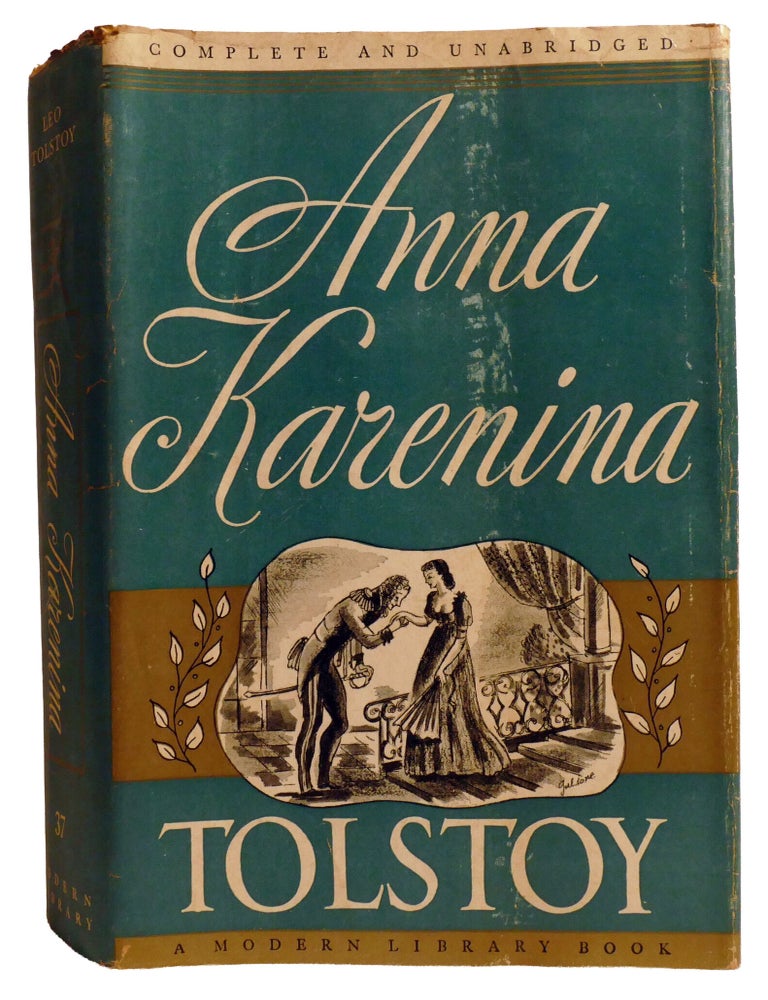 Item #603863 ANNA KARENINA. Constance Garnett Leo Tolstoy, Trans.