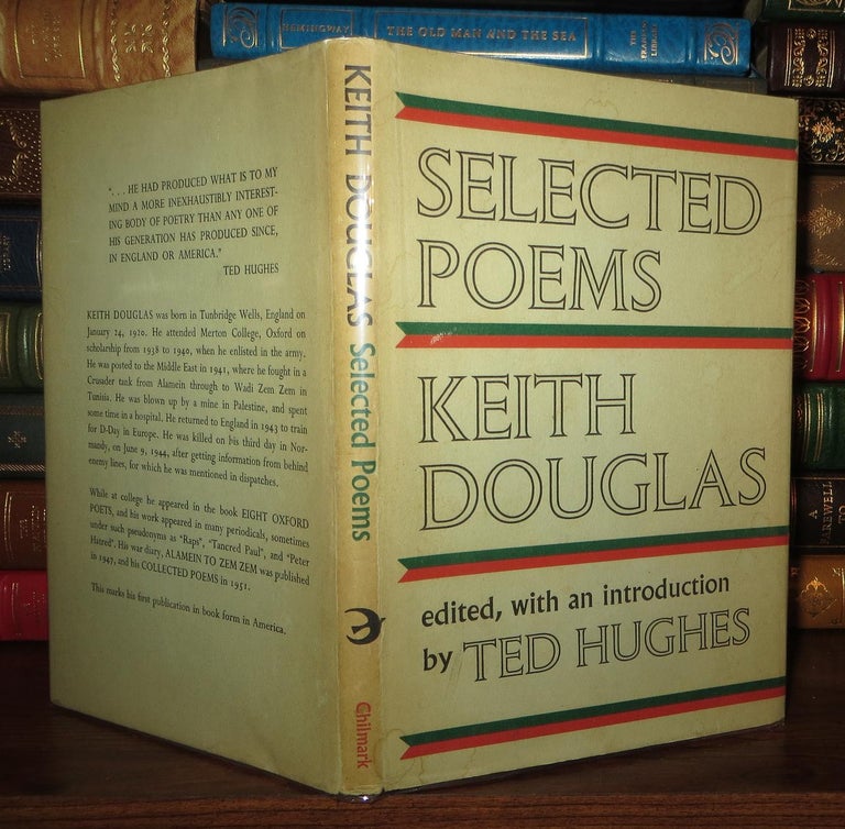 Item #60786 SELECTED POEMS. Keith Douglas, With Ted Hughes Edited.