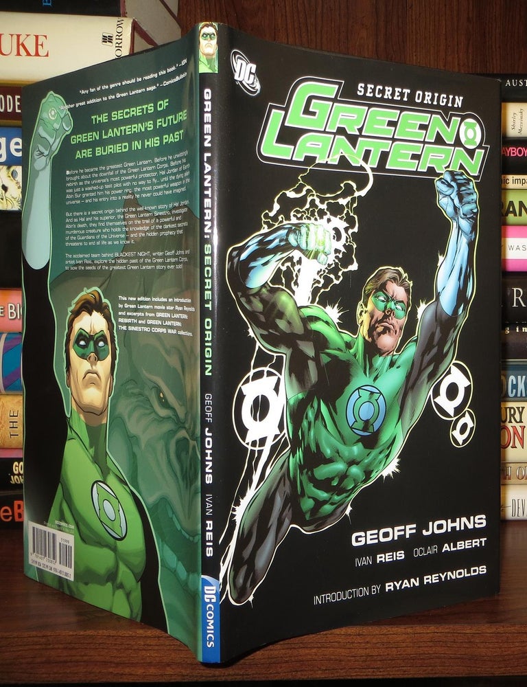 Item #62058 GREEN LANTERN; Secret Origin. Geoff Johns, Ivan Reis, Ryan Reynolds.
