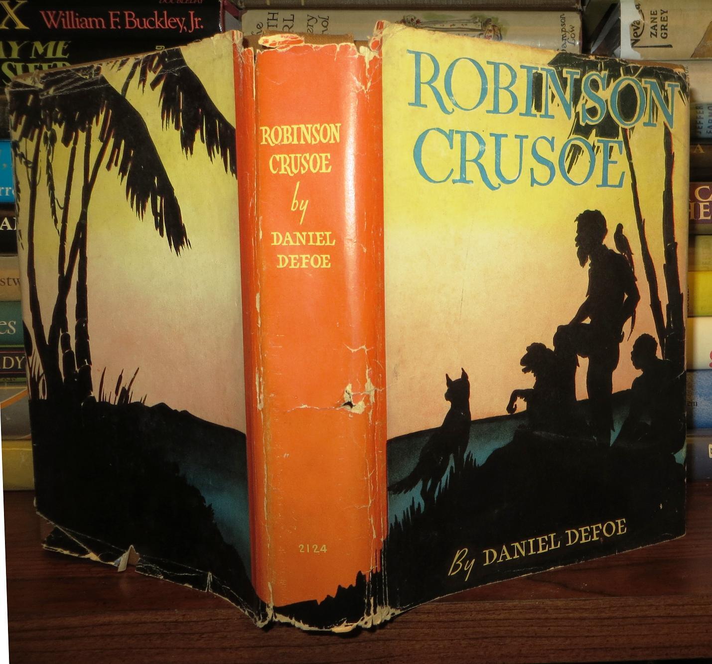 THE LIFE AND ADVENTURES OF ROBINSON CRUSOE | Daniel Defoe | Vintage Copy