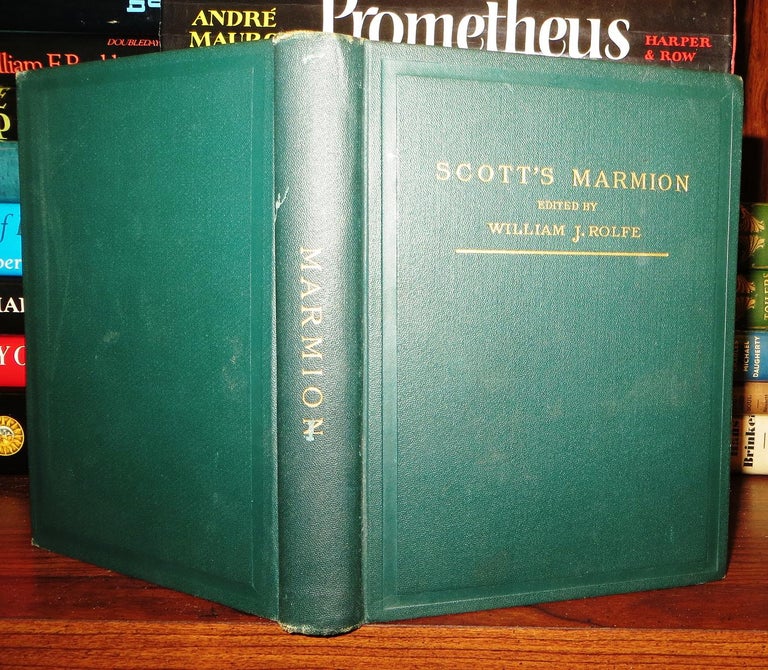 Item #62527 MARMION. Sir Walter Scott.