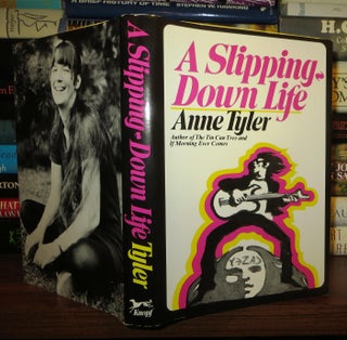 Item #62678 A SLIPPING-DOWN LIFE. Anne Tyler