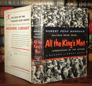 Item #62846 ALL THE KING'S MEN. Robert Penn Warren