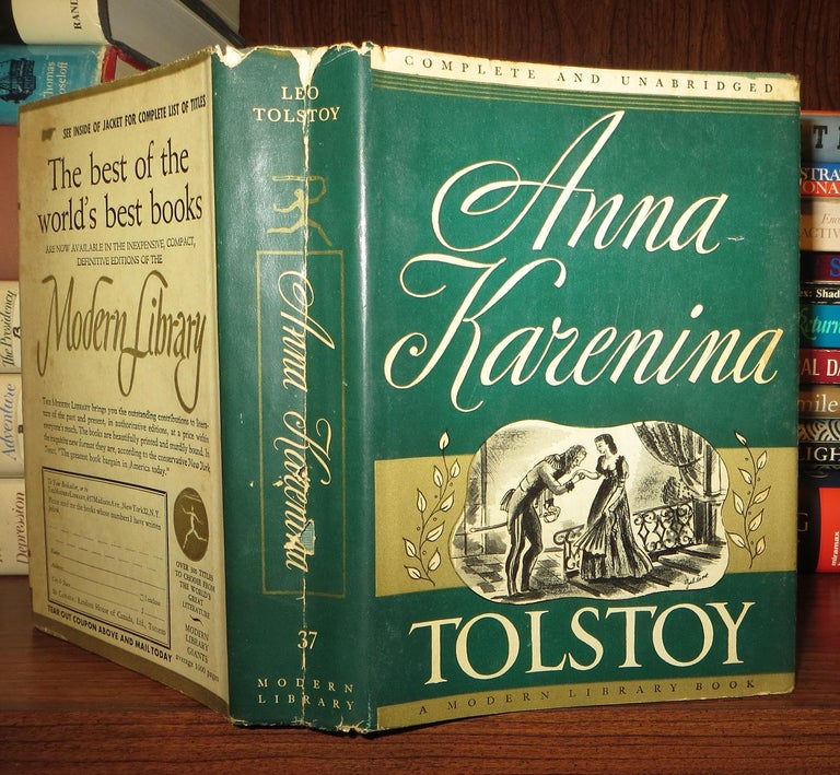 Item #62985 ANNA KARENINA. Leo Tolstoy.