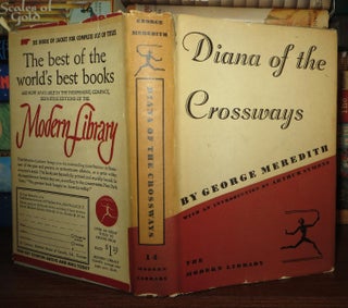Item #63613 DIANA OF THE CROSSWAYS. George Meredith
