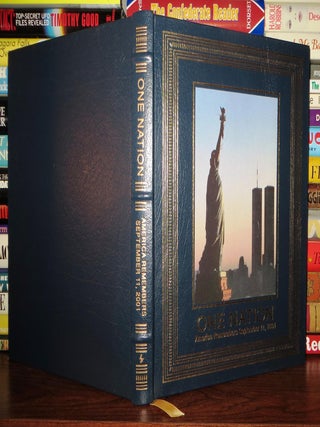 Item #64173 ONE NATION : ONE NATION AMERICA REMEMBERS SEPTEMBER 11, 2001; Easton Press