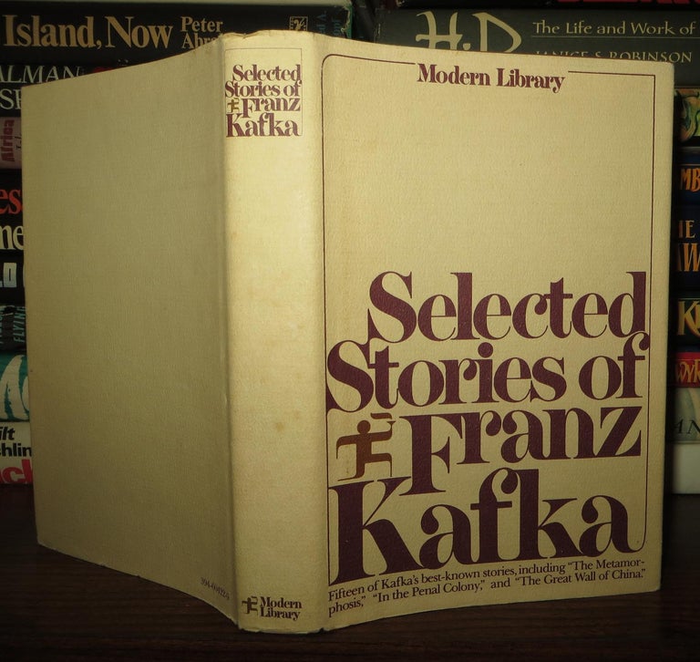 Item #64810 SELECTED STORIES OF FRANZ KAFKA. Franz Kafka.