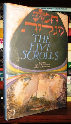 Item #65257 THE FIVE SCROLLS Hebrew Texts, English Translations, Introductions, and New...