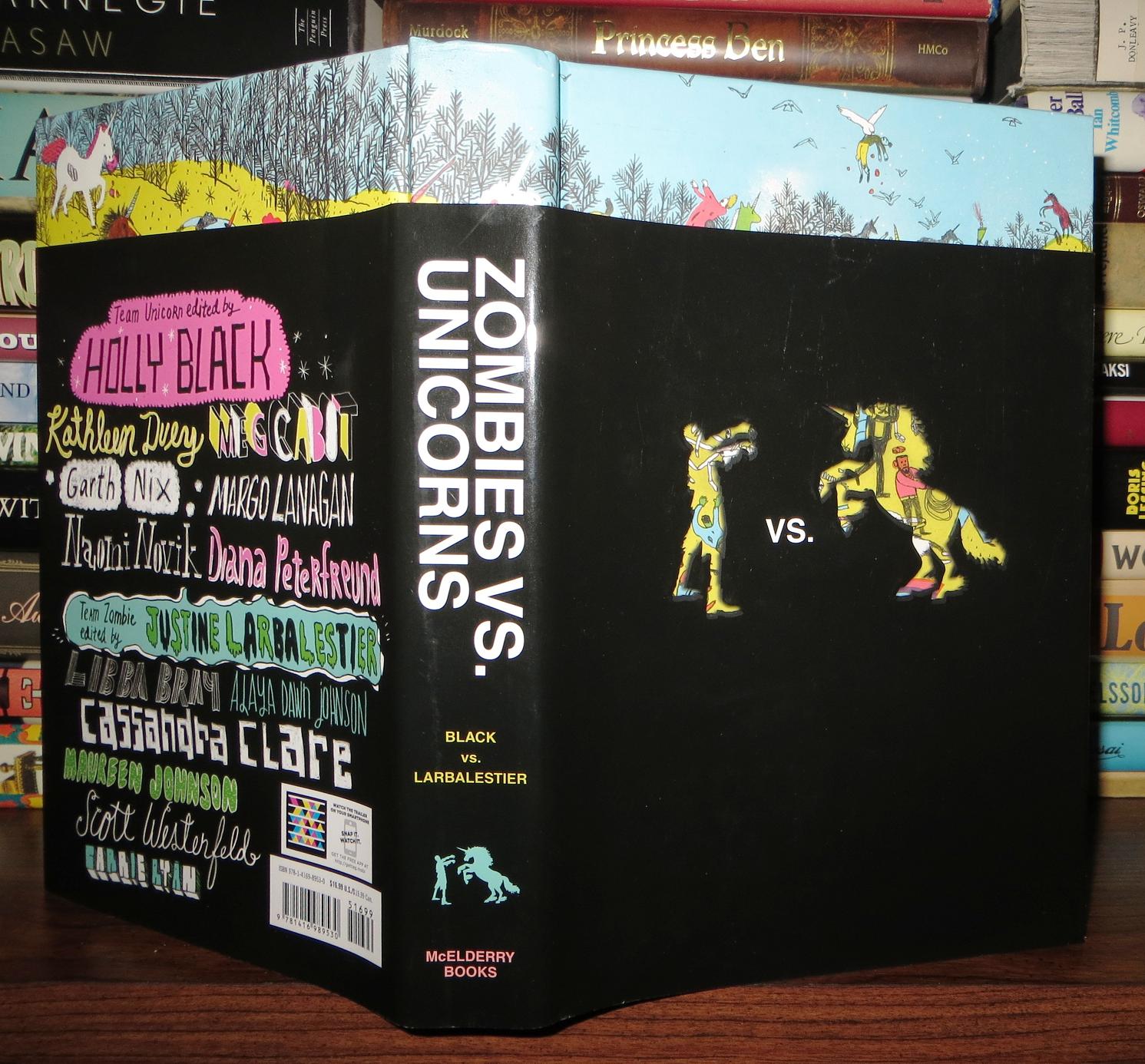 ZOMBIES VS. UNICORNS by Holly Black, Justine Larbalestier on Rare Book  Cellar