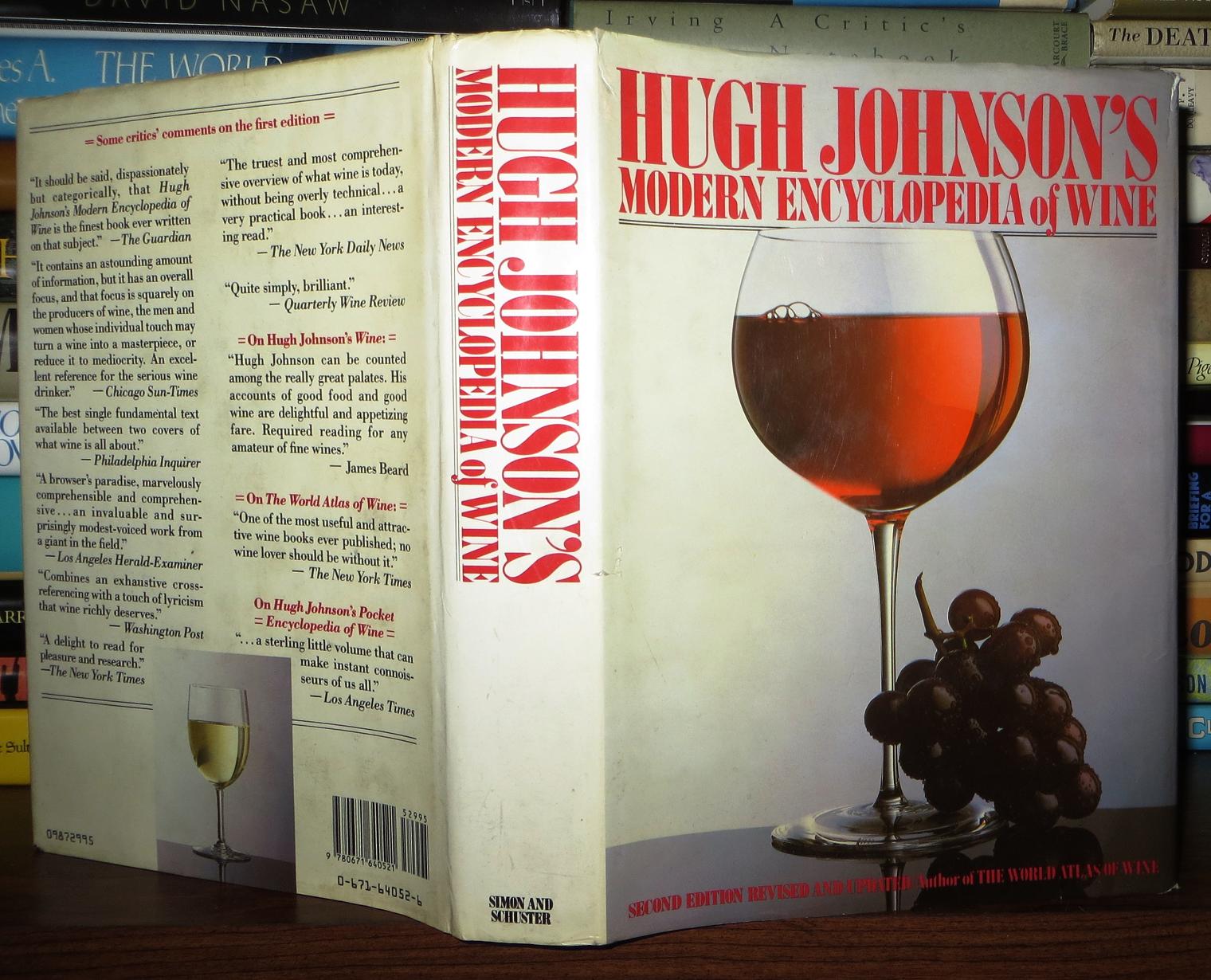 HUGH JOHNSON'S MODERN ENCYCLOPEDIA OF WINE by Hugh Johnson on Rare Book  Cellar