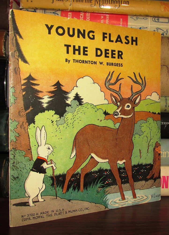 Item #67068 YOUNG FLASH THE DEER. Thornton W. Burgess.