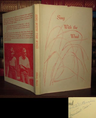 Item #67120 SING WITH THE WIND; Signed 1st. Winston Abbott, Bette Eaton Bossen