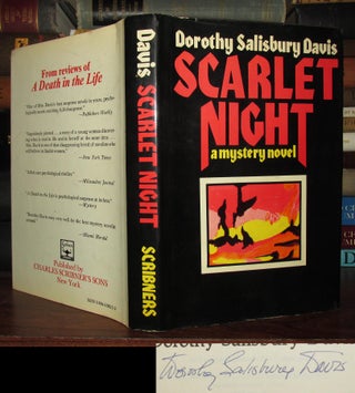 Item #67336 SCARLET NIGHT Signed 1st. Dorothy Salisbury Davis