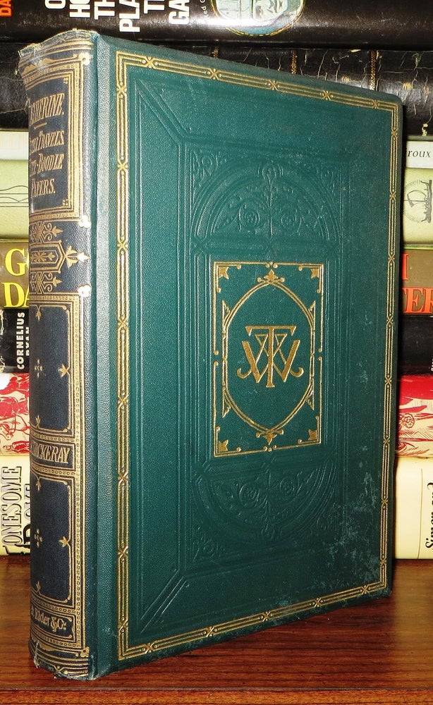 Item #68952 CATHERINE A Story: Little Travels, The Fitz-Boodle Papers. W. M. Thackeray, William Makepeace.