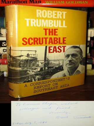 THE SCRUTABLE EAST Signed 1st | Robert Trumbull | First Edition; First ...