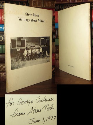 WRITINGS ABOUT MUSIC Signed 1st