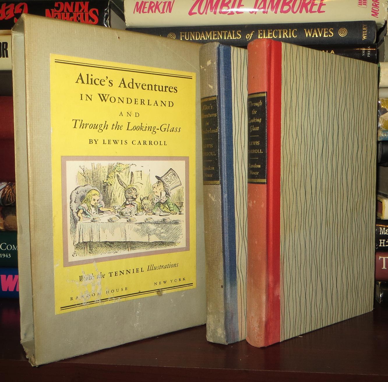 ADVENTURES　ALICE'S　Carroll　Special　AND　Lewis　LOOKING　Tenniel　IN　John　THROUGH　GLASS　THE　WONDERLAND　Edition
