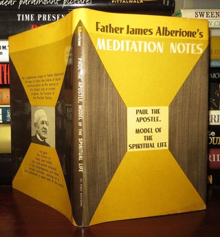 Item #72944 PAUL THE APOSTLE MODEL OF THE SPIRITUAL LIFE. Father James Alberione