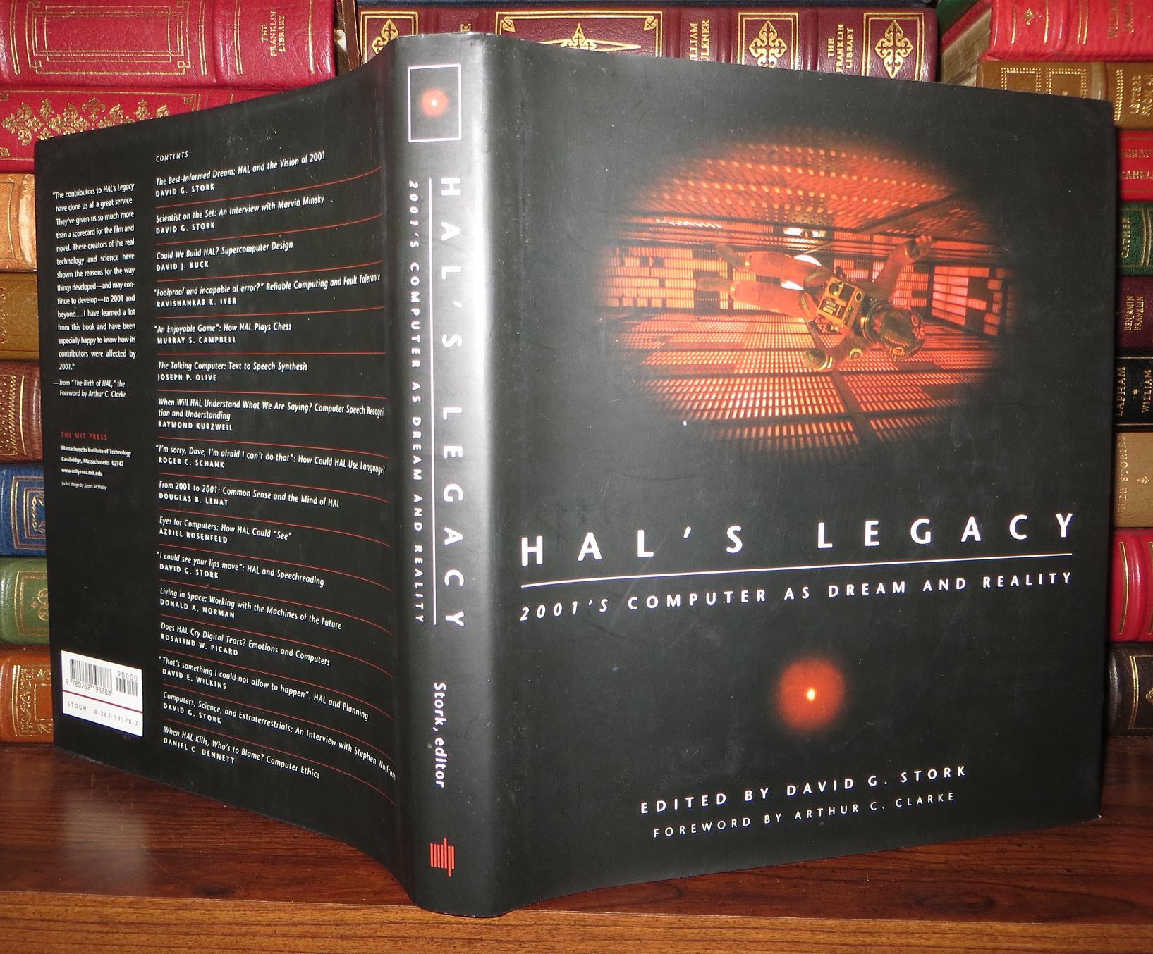 HAL'S LEGACY 2001's Computer As Dream and Reality | David G. Stork, Arthur C. Clarke | First ...