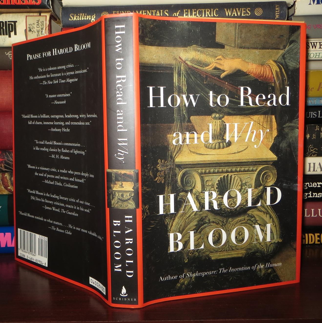 HOW TO READ AND WHY by Harold Bloom on Rare Book Cellar