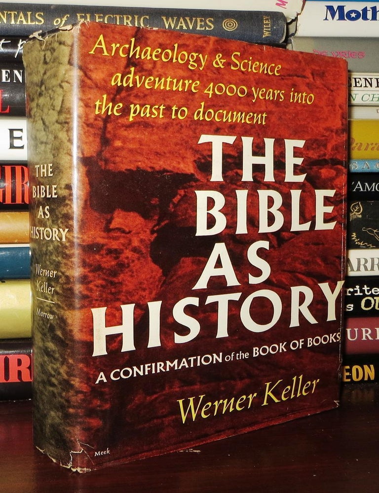 THE BIBLE AS HISTORY | Werner Keller | Book Club Edition