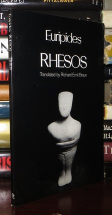 Item #73768 RHESOS. Euripides, Richard Emil Braun