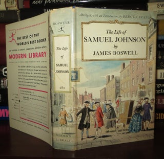 Item #73783 THE LIFE OF SAMUEL JOHNSON. James Boswell