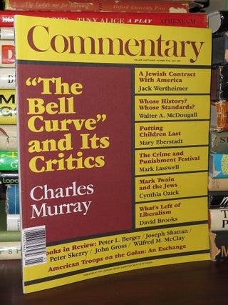 Item #75976 COMMENTARY Volume 99, Number 5, May 1995. Cynthia Ozick, Charles Murray