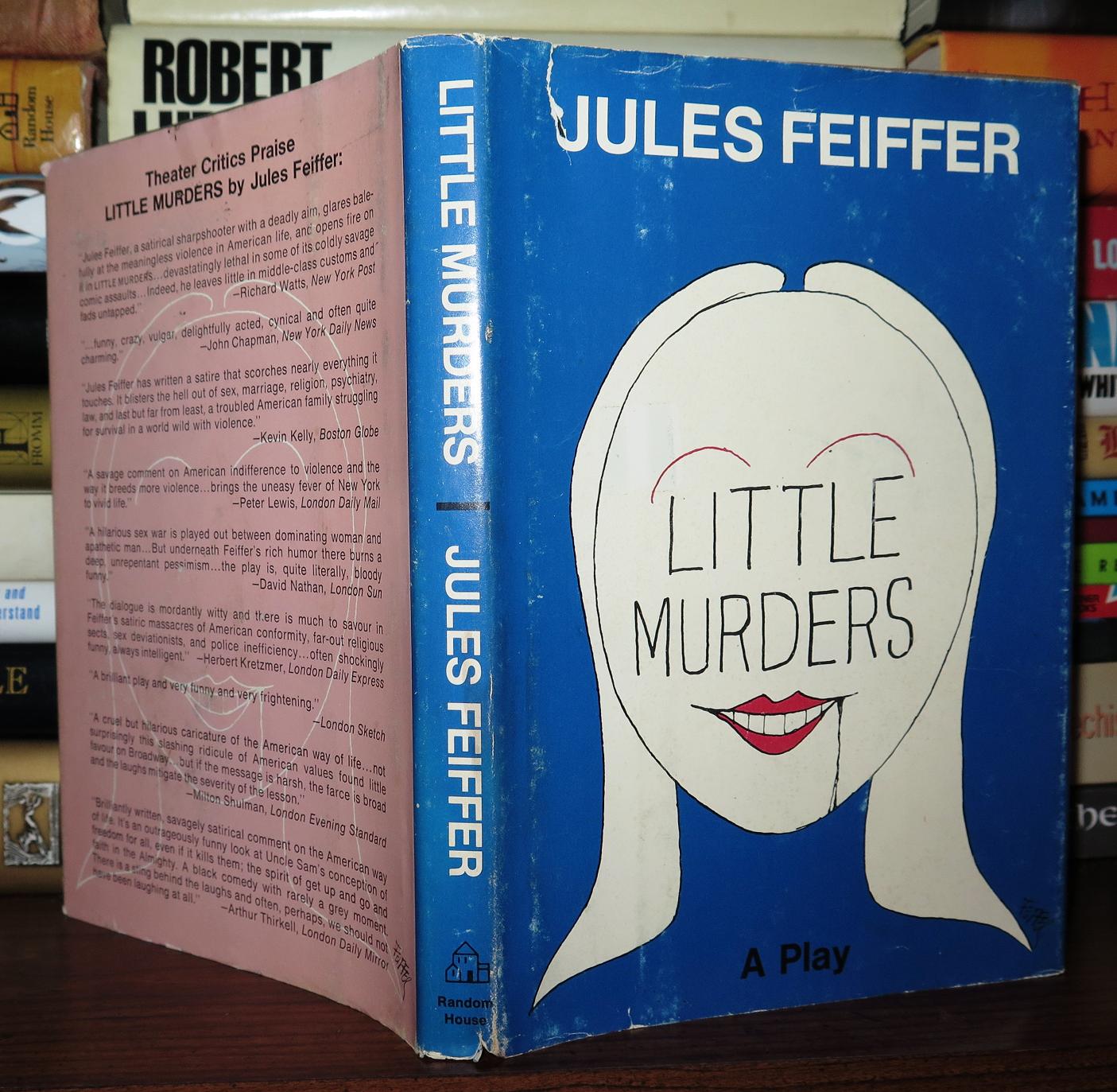 LITTLE MURDERS Jules Feiffer Book Club Edition picture