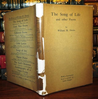 Item #77774 THE SONG OF LIFE And Other Poems. William H. Davies