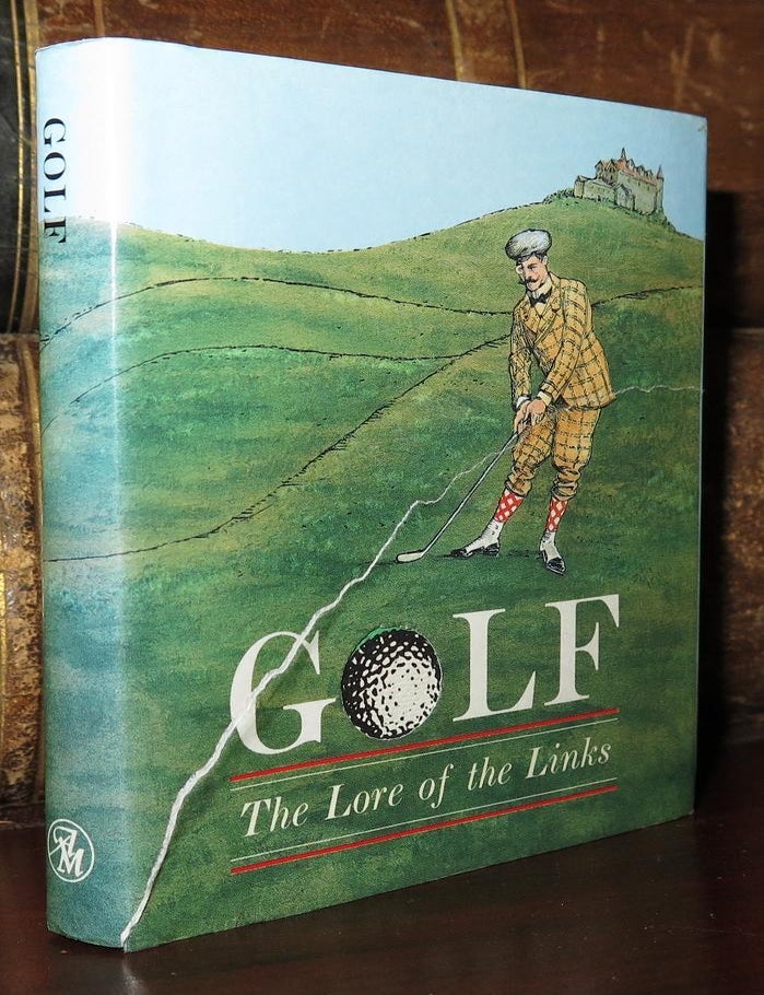 Item #78348 GOLF; The Love of the Links. Teresa Celsi.
