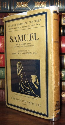 Item #78575 SAMUEL. The Rev. Dr. S. Goldman