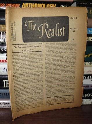 Item #79092 THE REALIST Number 63-B, December 1965. Lawrence Henry