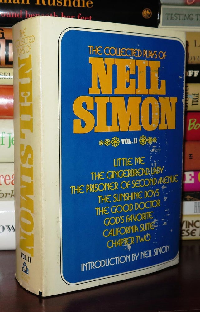 Item #79833 THE COLLECTED PLAYS OF NEIL SIMON Vol. II. Neil Simon.