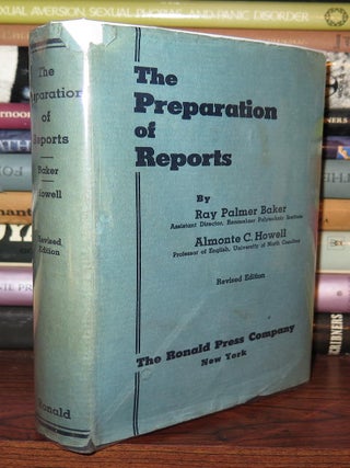 THE PREPARATION OF REPORTS
