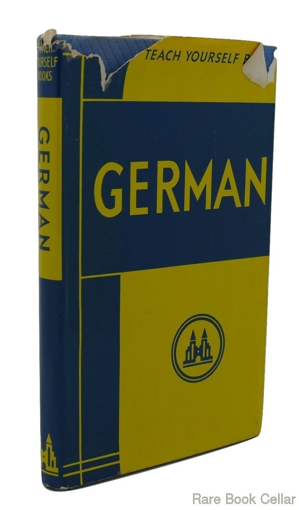 Item #84196 TEACH YOURSELF GERMAN. John Adams, Sydney W. Wells.